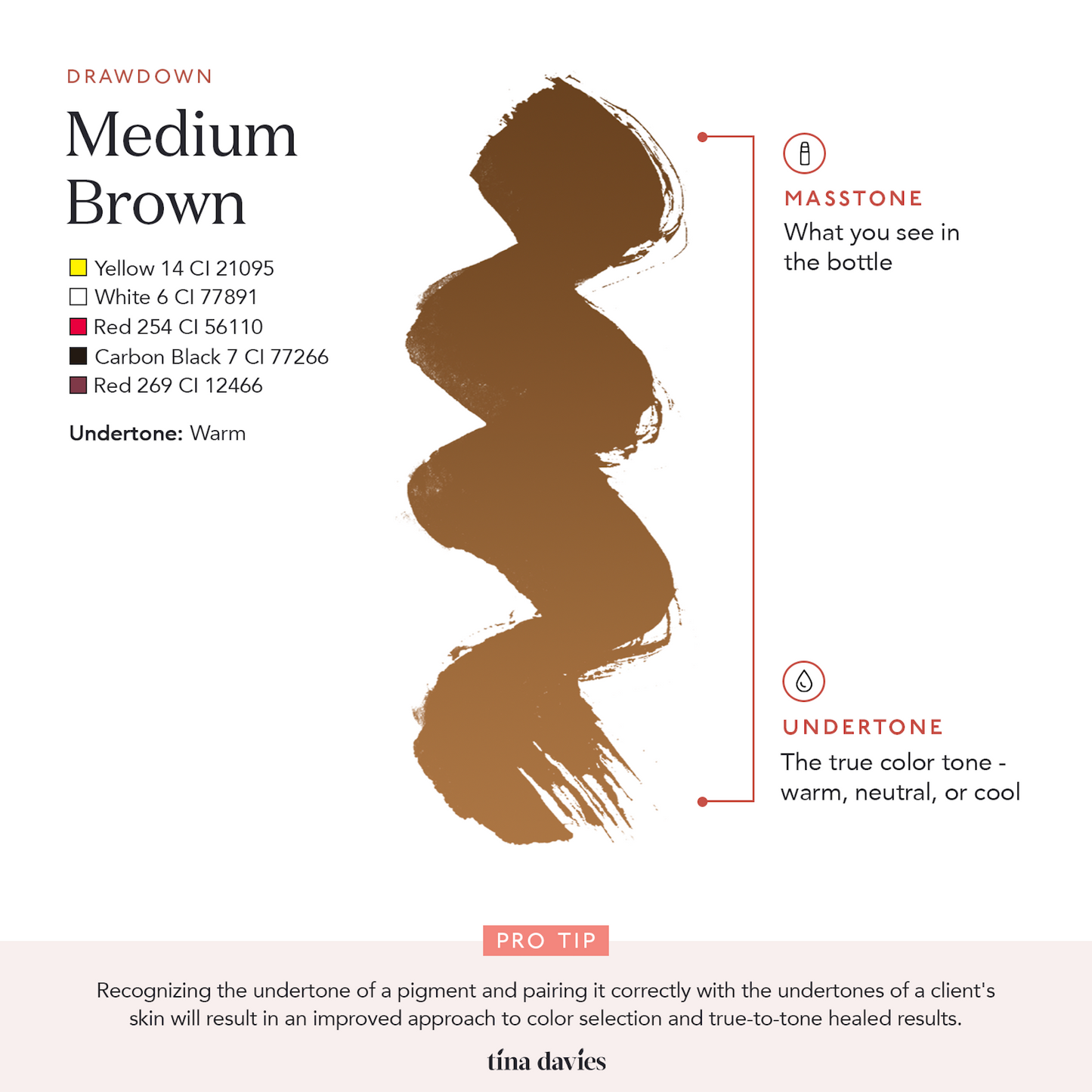 I ❤️ INK Brow Pigments - Medium Brown