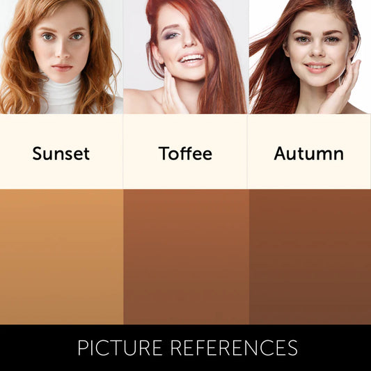 Sunset Collection Color Chart