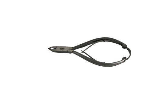 Cuticle Nipper with Lock, Box Joint, Quarter Jaw