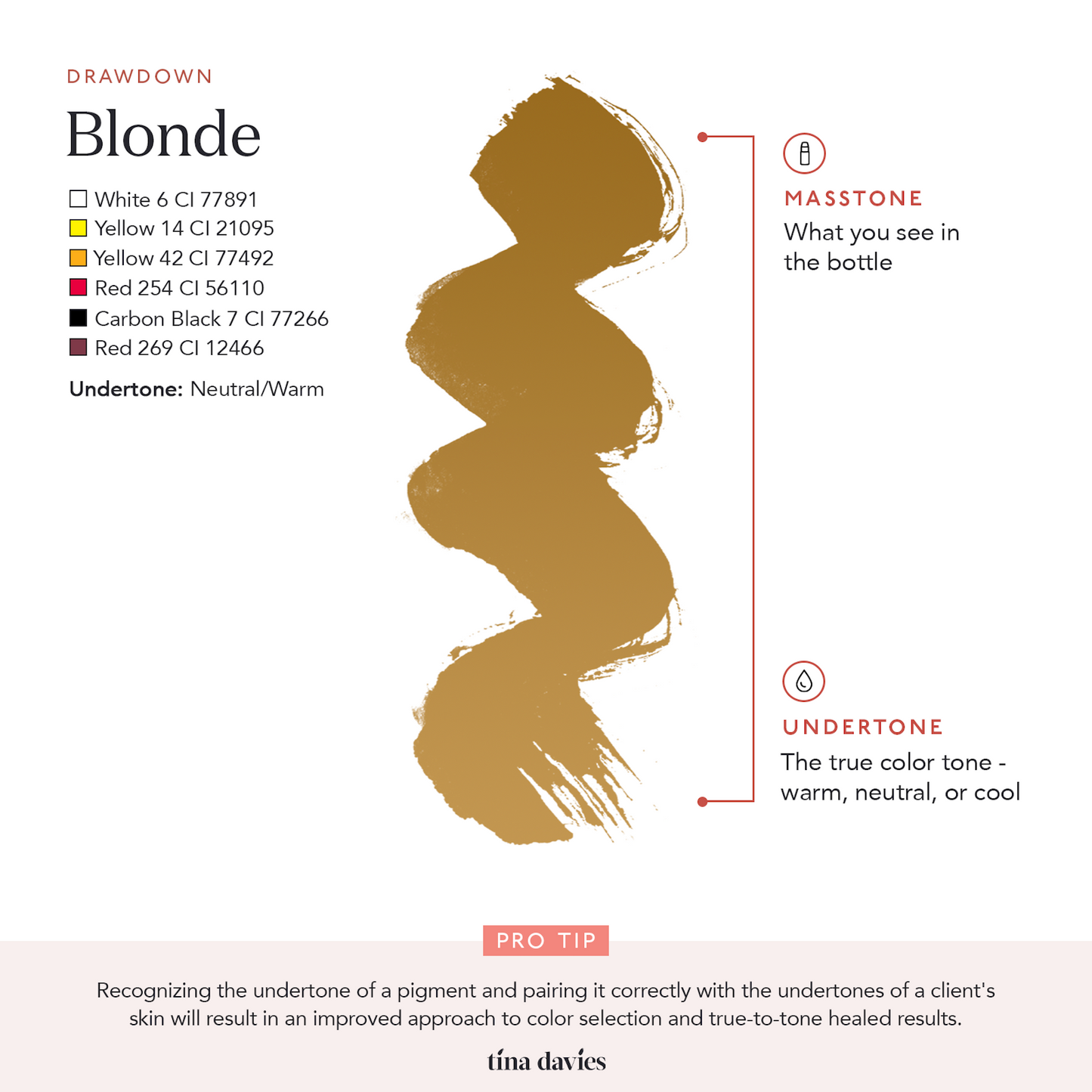 I ❤️ INK Brow Pigments - Blonde